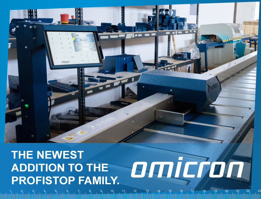 Introducing the Omicron Measure & Length Stop – The newest addition to the ProfiStop family.